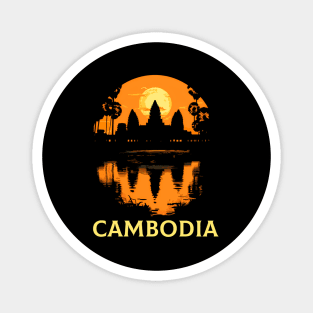 Angkor Wat Cambodian Khmer Cambodian Magnet